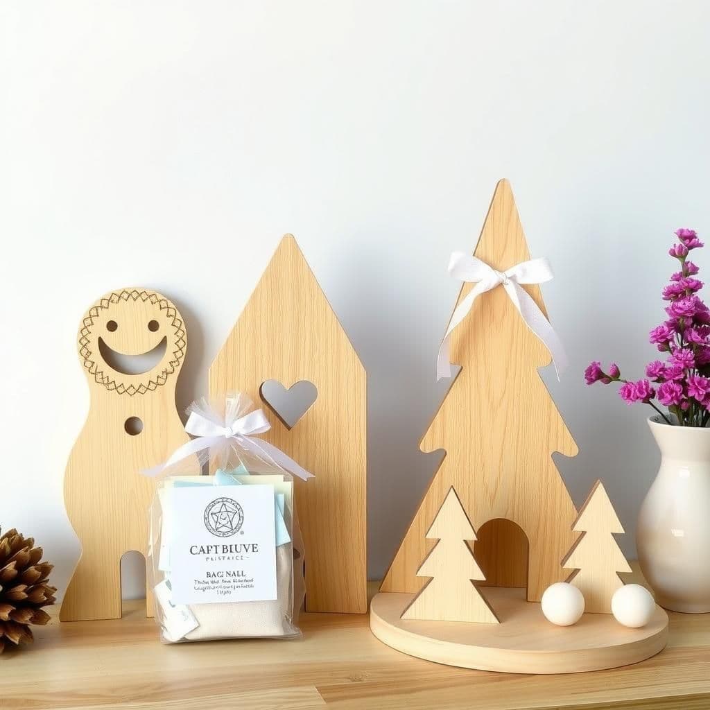 Wooden decor and packaging